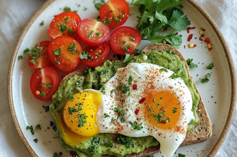 Avocado Toast with Poached Egg