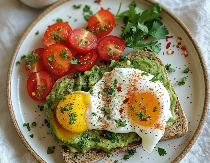 Avocado Toast with Poached Egg