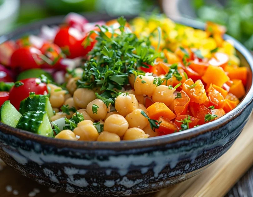 Mediterranean Chickpea Salad