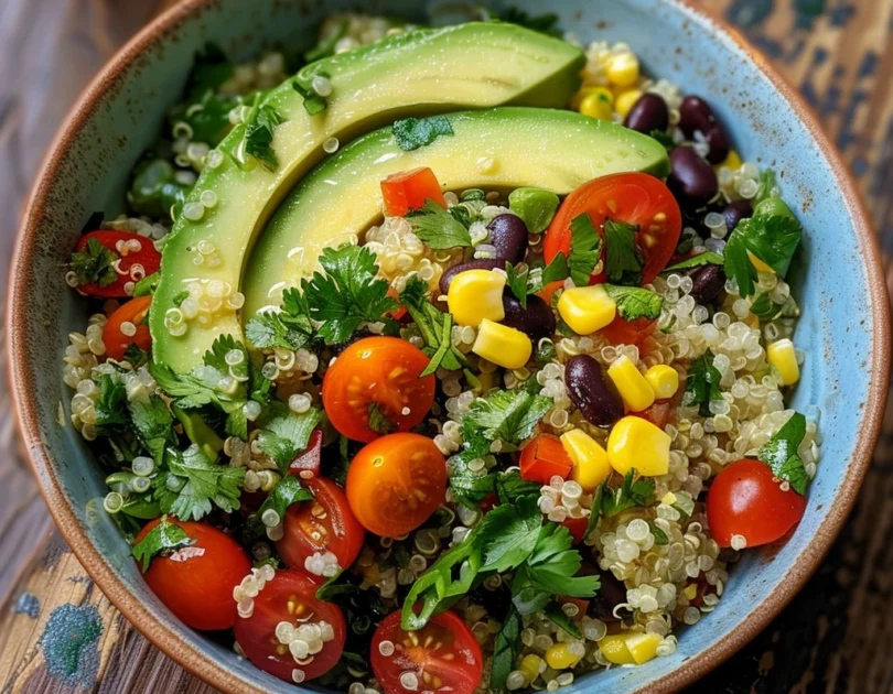 Quinoa and Black Bean Salad